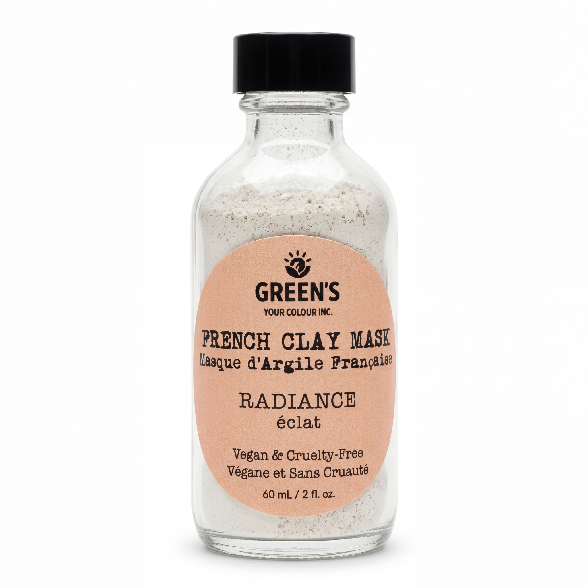 French Clay Mask – Radiance, Natural, Handmade & Canadian