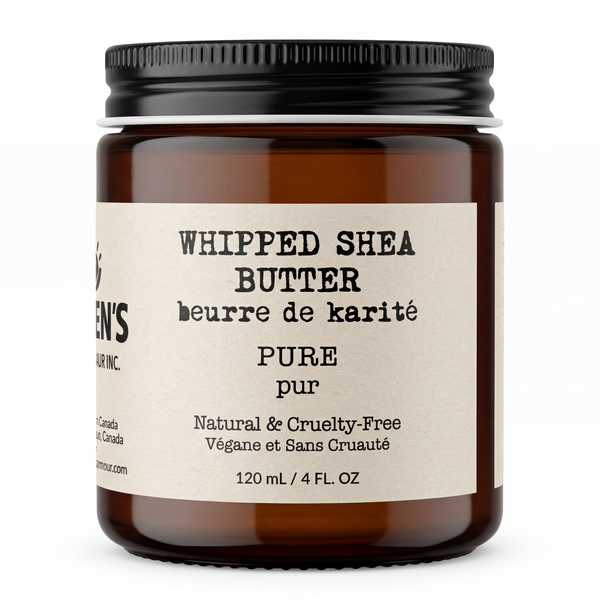Whipped Pure Shea Butter – Natural, Handmade & Canadian