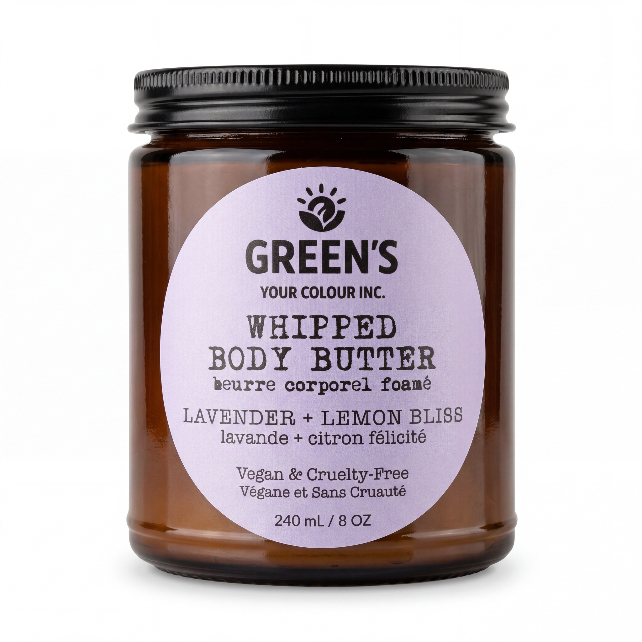 Whipped Body Butter – Lavender & Lemon, Natural, Handmade & Canadian