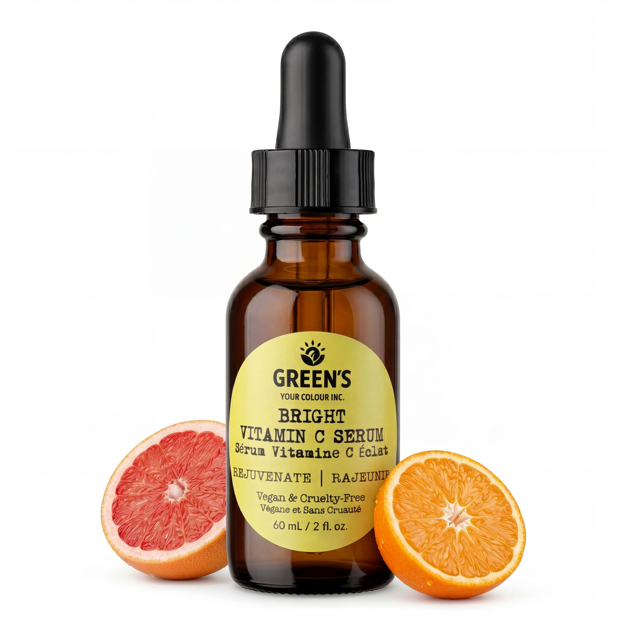 Face Serum – Bright Vitamin C, Natural, Handmade & Canadian