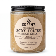 Whipped Body Polish – Vanilla + Citrus + Coconut Oil, Natural, Handmade & Canadian