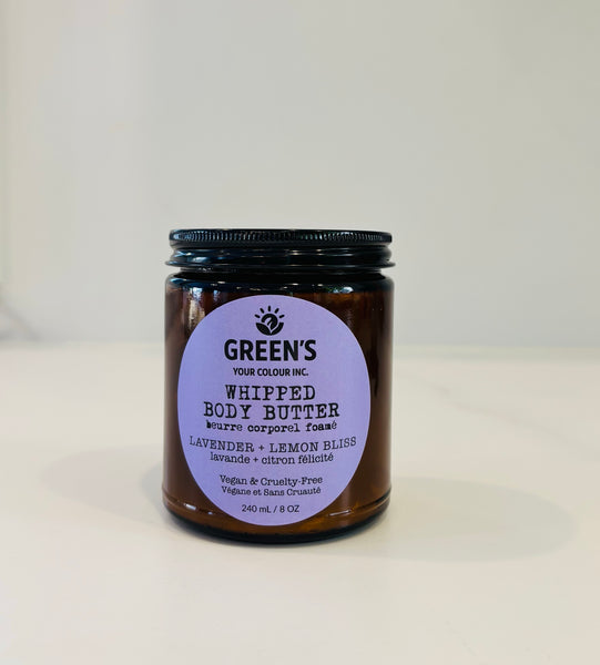 Whipped Body Butter – Lavender & Lemon, Natural, Handmade & Canadian