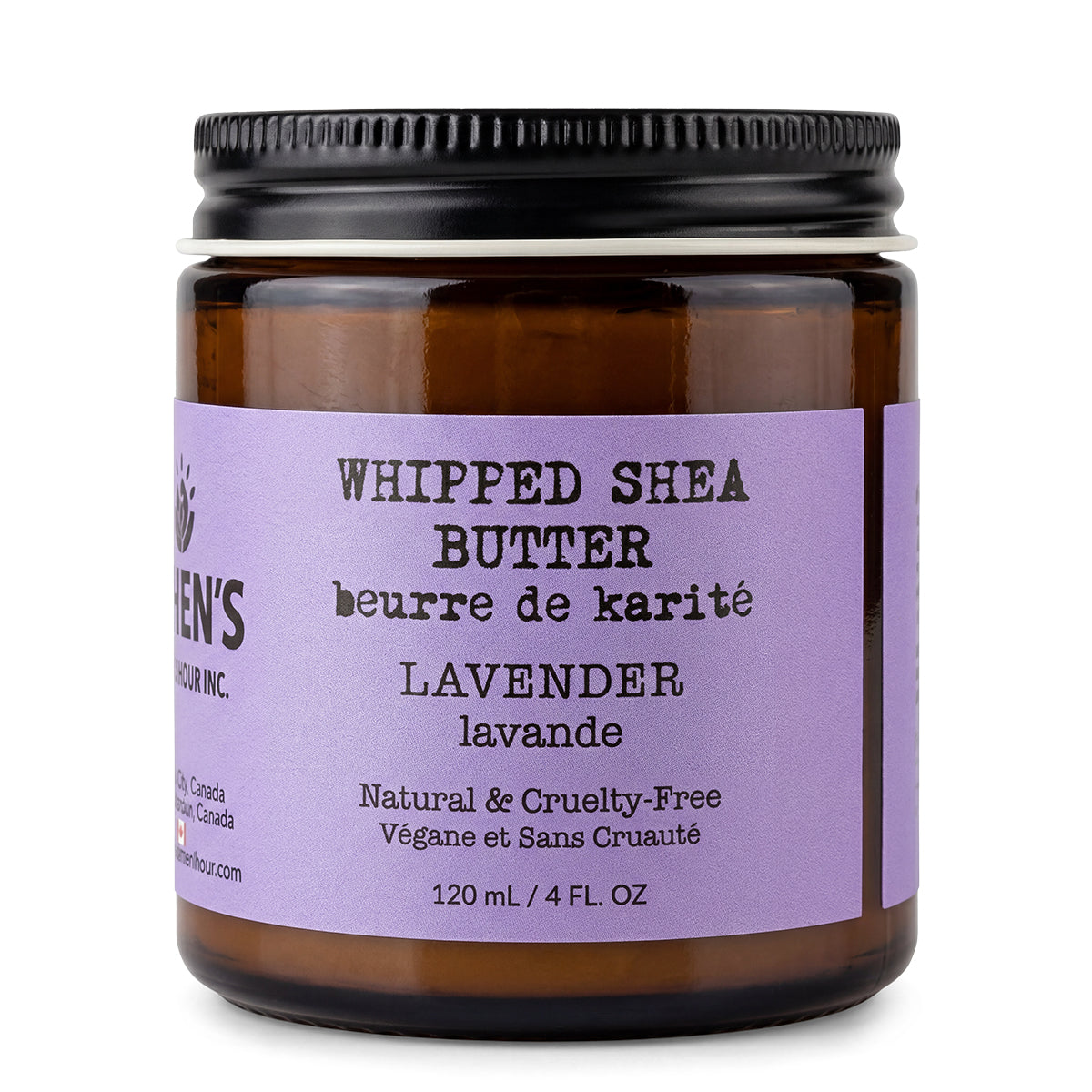 Whipped Shea Butter – Lavender, Natural, Handmade & Canadian