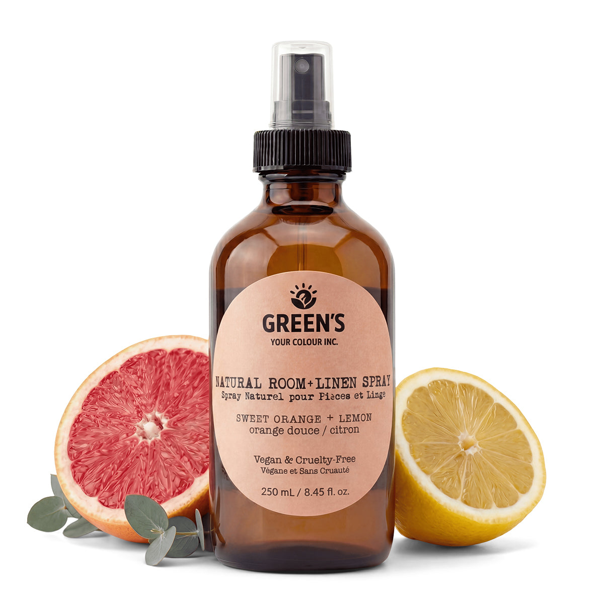 Room & Linen Spray – Sweet Orange & Lemon Natural Mist