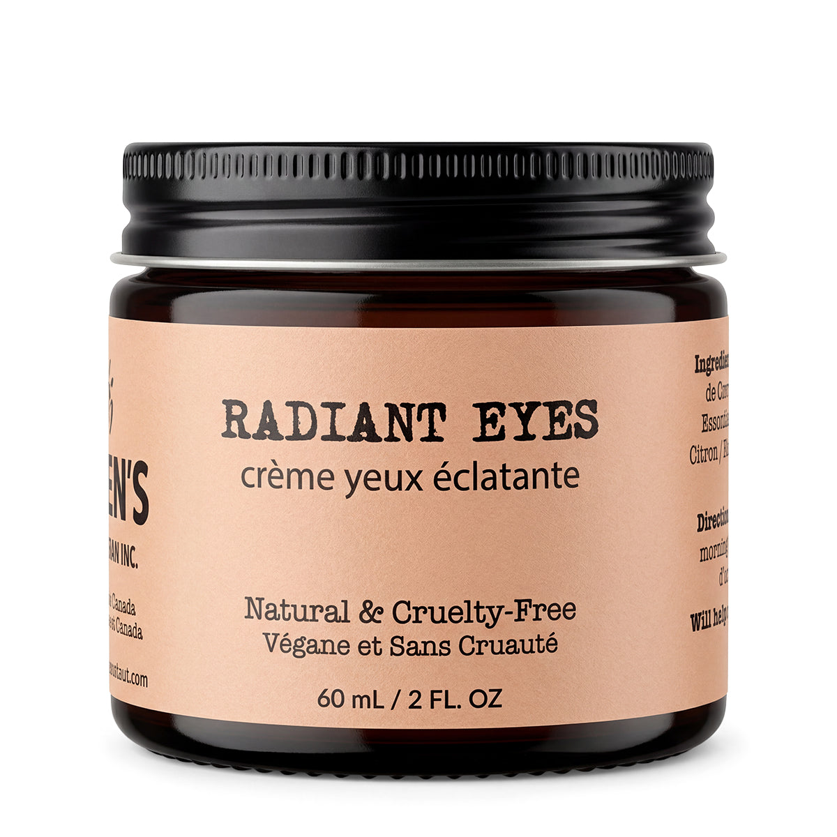 Radiant Eye Cream – Firming Eye Cream for Puffiness & Fine Lines