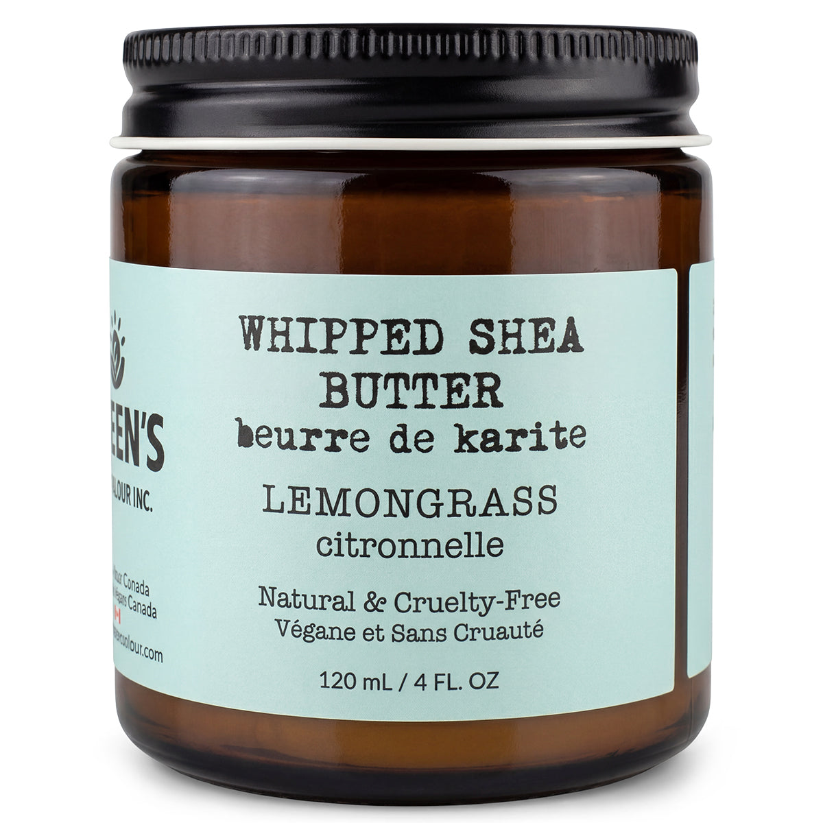 Whipped Shea Butter – Lemongrass, Natural, Handmade & Canadian