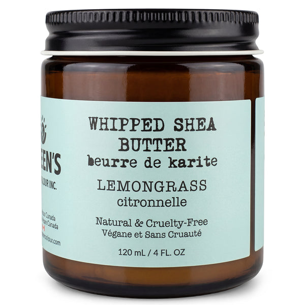 Whipped Shea Butter – Lemongrass, Natural, Handmade & Canadian