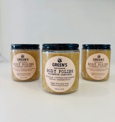 Whipped Body Polish – Vanilla + Citrus + Coconut Oil, Natural, Handmade & Canadian