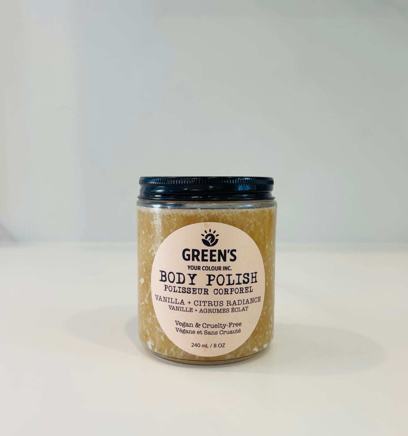 Whipped Body Polish – Vanilla + Citrus + Coconut Oil, Natural, Handmade & Canadian