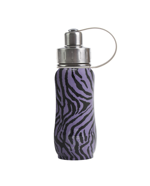 350 ml Purple 'Vegan Snakeskin' stainless steel insulated water bottle greens your colour