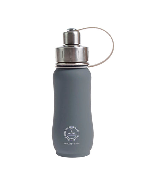 350 ml 'Dark Horse' stainless steel insulated water bottle greens your colour, CANADIAN WATER BOTTLE COMPANY SUSTAINABLE WATER BRAND, CANADIAN WATER BOTTLE COMPANY, BEST WATER BOTTLE