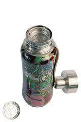 500 ml NYC Graffiti insulated vacuum stainless steel leak-proof water bottle carrying handle silver lid, cute bottles, stylish bottles, water bottles, insulated water bottles, Canadian bottle companies, Canadian made bottles, Canadian made water bottles, reusable bottles, wholesale bottles, water bottle wholesalers, water bottle distributor, fun bottles, safe bottles, BPA free bottles, best bottles for teens, best bottles for high schoolers, best bottles for kids, tea bottle, wine bottle, greens your colour
