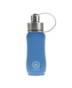 350 ml 'Electric Blue' triple insulated vacuum stainless steel water bottle greens your colour